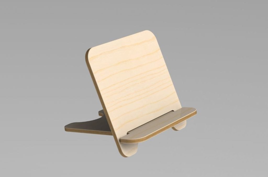 Base para libros — vector para corte CNC