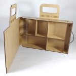 Maletín organizador - Vector SVG DXF para CNC Router y Laser CO2 - Descargable gratis | Stanser