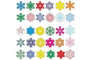 Copos de nieve