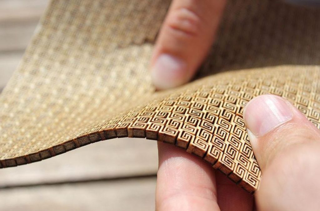 Ranurado sobre madera — vector para corte CNC