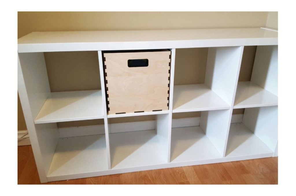 Caja organizadora — vector para corte CNC