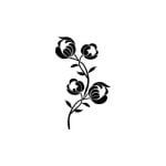 Peonias - Vector descarganle para corte CNC y grabado laser gratis | Stanser