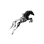 Caballo de fuego - Vector descarganle para corte CNC y grabado laser gratis | Stanser