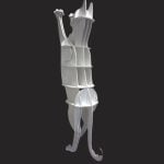 vector descargable para reproducir el diseño de mueble con forma de gato.    Utiliza tu máquina de corte CNC