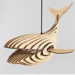 Lámpara de ballena - Vector descarganle para corte CNC y grabado laser gratis | Stanser