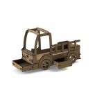 vector descargable para reproducir el diseño de una cama de camión de 15mm.   Utiliza tu máquina de corte CNC