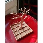 Árbol joyero - Vector descarganle para corte CNC y grabado laser gratis | Stanser