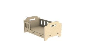 Cama para perro huesito