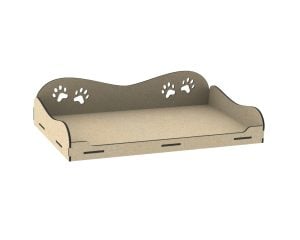 Cama para perro huellitas
