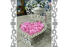 Caja para flores