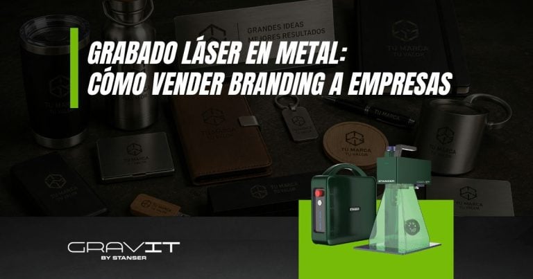 Grabado láser en metal: cómo vender branding a empresas