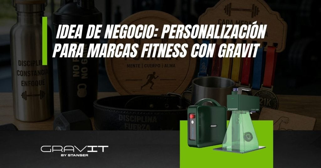grabado láser fibra con Gravit