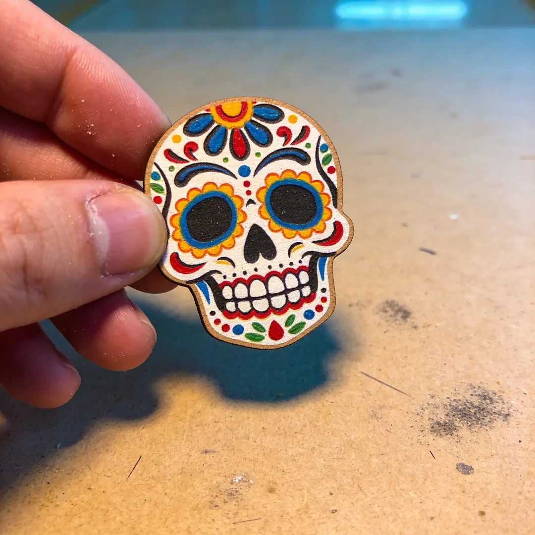 Mdf posada-style calavera