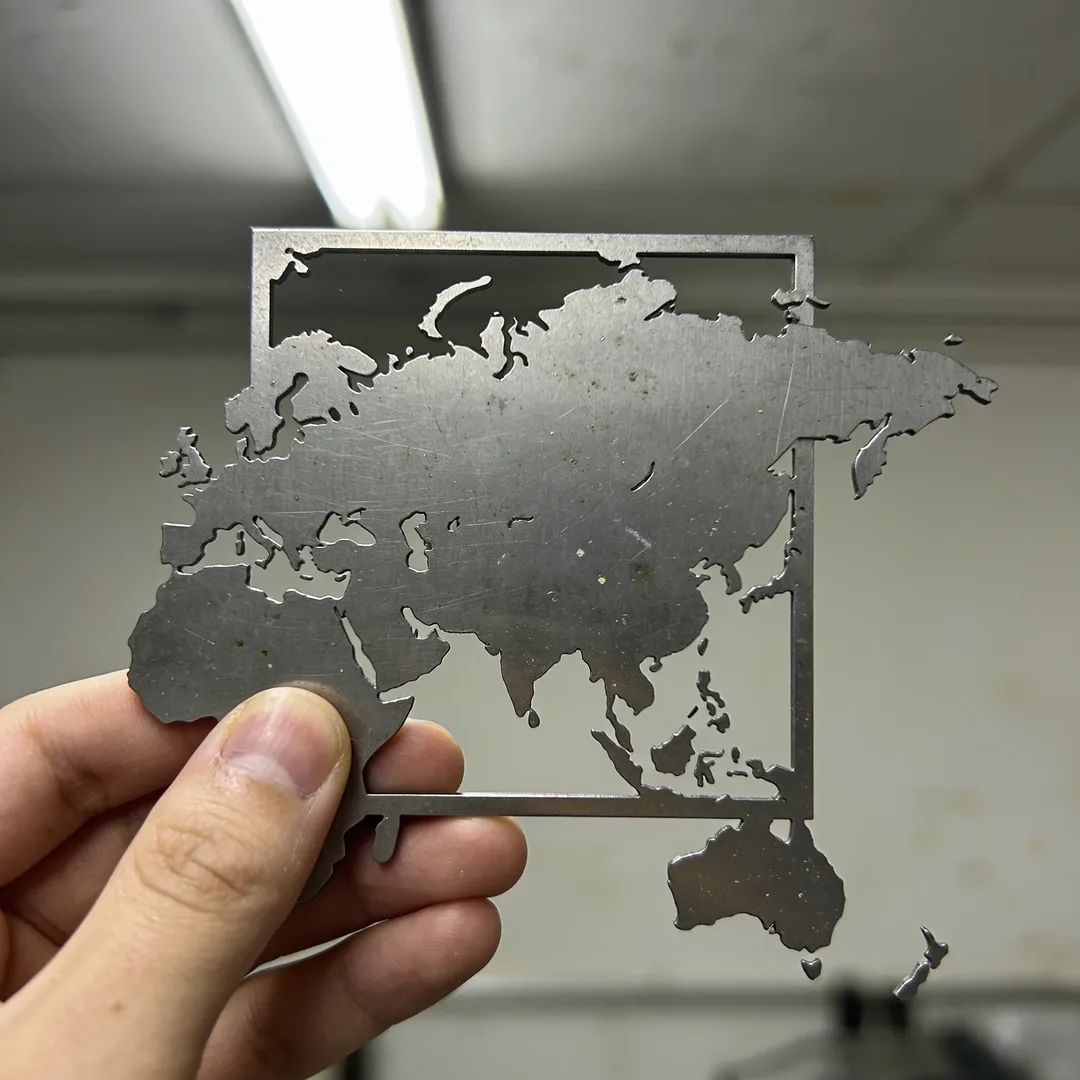 Mapa decorativo