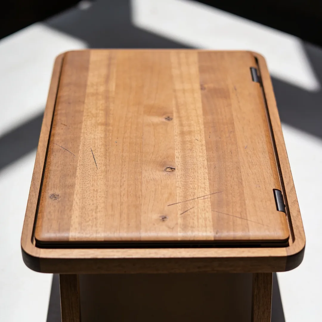 Plywood laptop lap desk