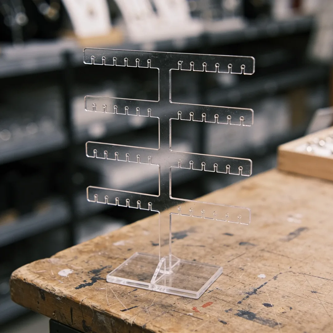 Acrylic multi-tier jewelry