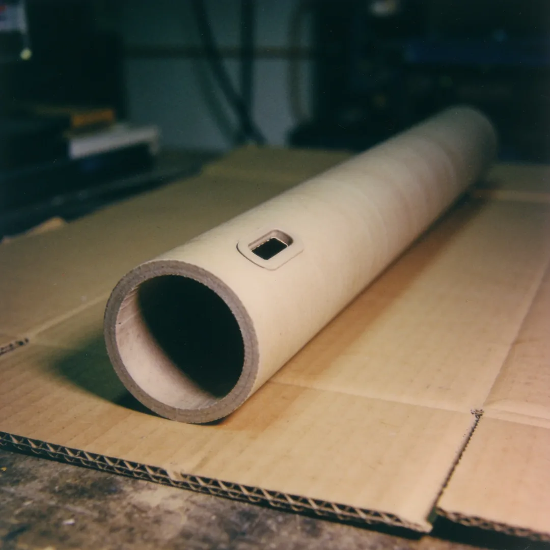 Tubo cortado