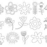 Flores - Vector descarganle para corte CNC y grabado laser gratis | Stanser