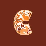 vector descargable para reproducir el diseño de una letra C  multicapa tridimensional.  Utiliza tu máquina de corte CNC para realizar este proyecto.