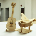 Guitarra y piano pequeños - Vector descarganle para corte CNC y grabado laser gratis | Stanser
