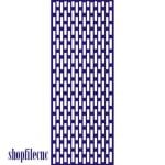 vector descargable para reproducir el diseño de una celosía #6.  Utiliza tu máquina de corte CNC para realizar este proyecto.