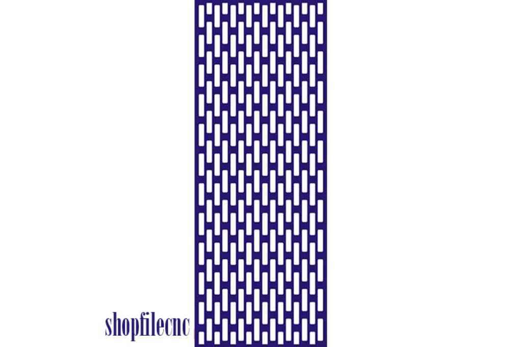 Celosía #6 — vector para corte CNC