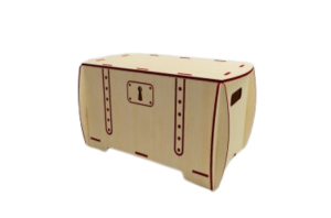 Caja rectangular