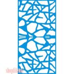 vector descargable para reproducir el diseño de una celosía #12.    Utiliza tu máquina de corte CNC para realizar este proyecto.