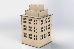 Edificio de 3 pisos