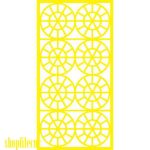 vector descargable para reproducir el diseño de una celosía #16.    Utiliza tu máquina de corte CNC para realizar este proyecto.