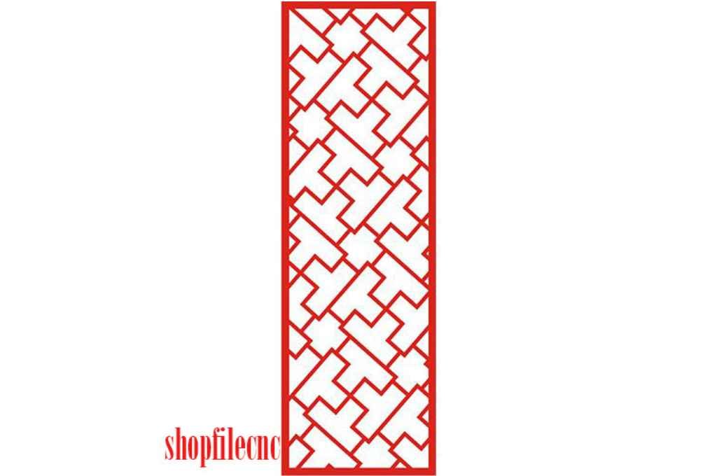 Celosía #23 — vector para corte CNC