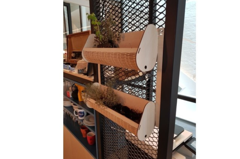 Organizador de pared — vector para corte CNC