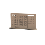 Calendario perpetuo - Vector descarganle para corte CNC y grabado laser gratis | Stanser