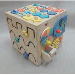 Cubo de actividades infantiles - Vector descarganle para corte CNC y grabado laser gratis | Stanser