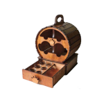 Rack para botellas con cajón - Vector descarganle para corte CNC y grabado laser gratis | Stanser