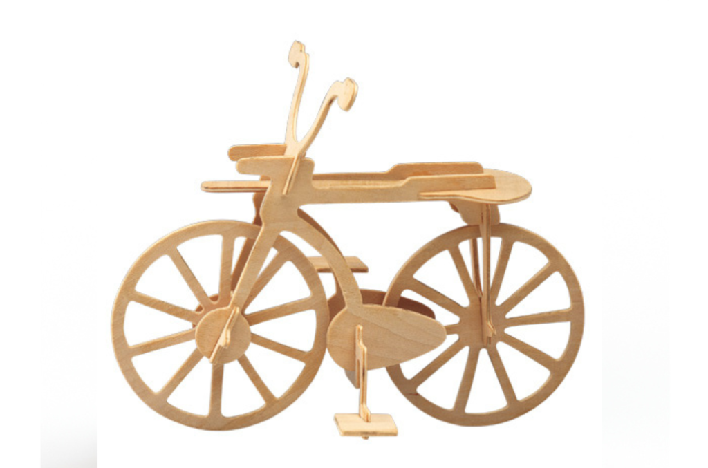 Bicicleta — vector para corte CNC
