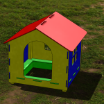 Casa de juegos para patio - Vector descarganle para corte CNC y grabado laser gratis | Stanser