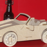Coche Roaster 3 mm - Vector descarganle para corte CNC y grabado laser gratis | Stanser