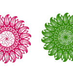 Sol mandala - Vector descarganle para corte CNC y grabado laser gratis | Stanser