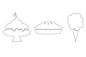 Vectores de postres
