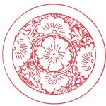 vector descargable para reproducir el diseño de una celosía redonda #17.    Utiliza tu máquina de corte CNC para realizar este proyecto.