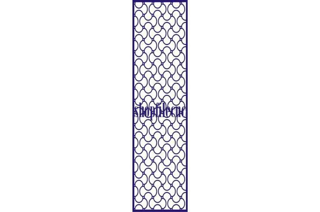Celosía #32 — vector para corte CNC