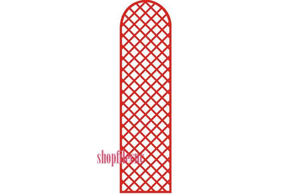 Celosía #41 — vector para corte CNC
