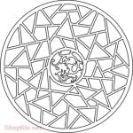 Celosía redonda #18 - Vector SVG DXF para CNC Router y Laser CO2 - Descargable gratis | Stanser