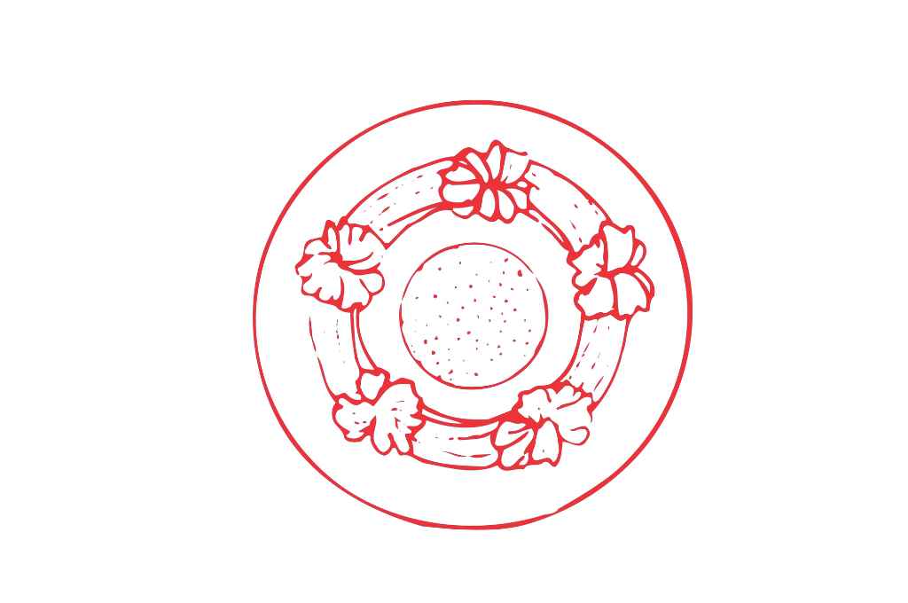 Celosía redonda #24 — vector para corte CNC