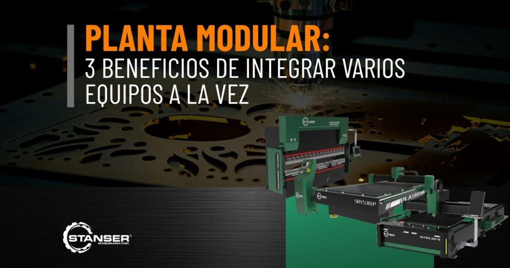Equipos CNC comprados en Planta Modular