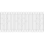 vector descargable para reproducir el diseño de un brazalete flexible 1.  