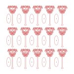 Números con base #2 - Vector descarganle para corte CNC y grabado laser gratis | Stanser
