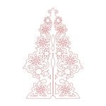 Árbol de Navidad 6 - Vector descarganle para corte CNC y grabado laser gratis | Stanser