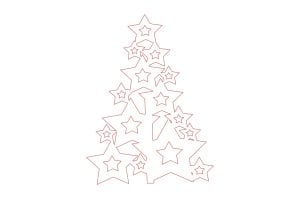 Árbol de estrellas